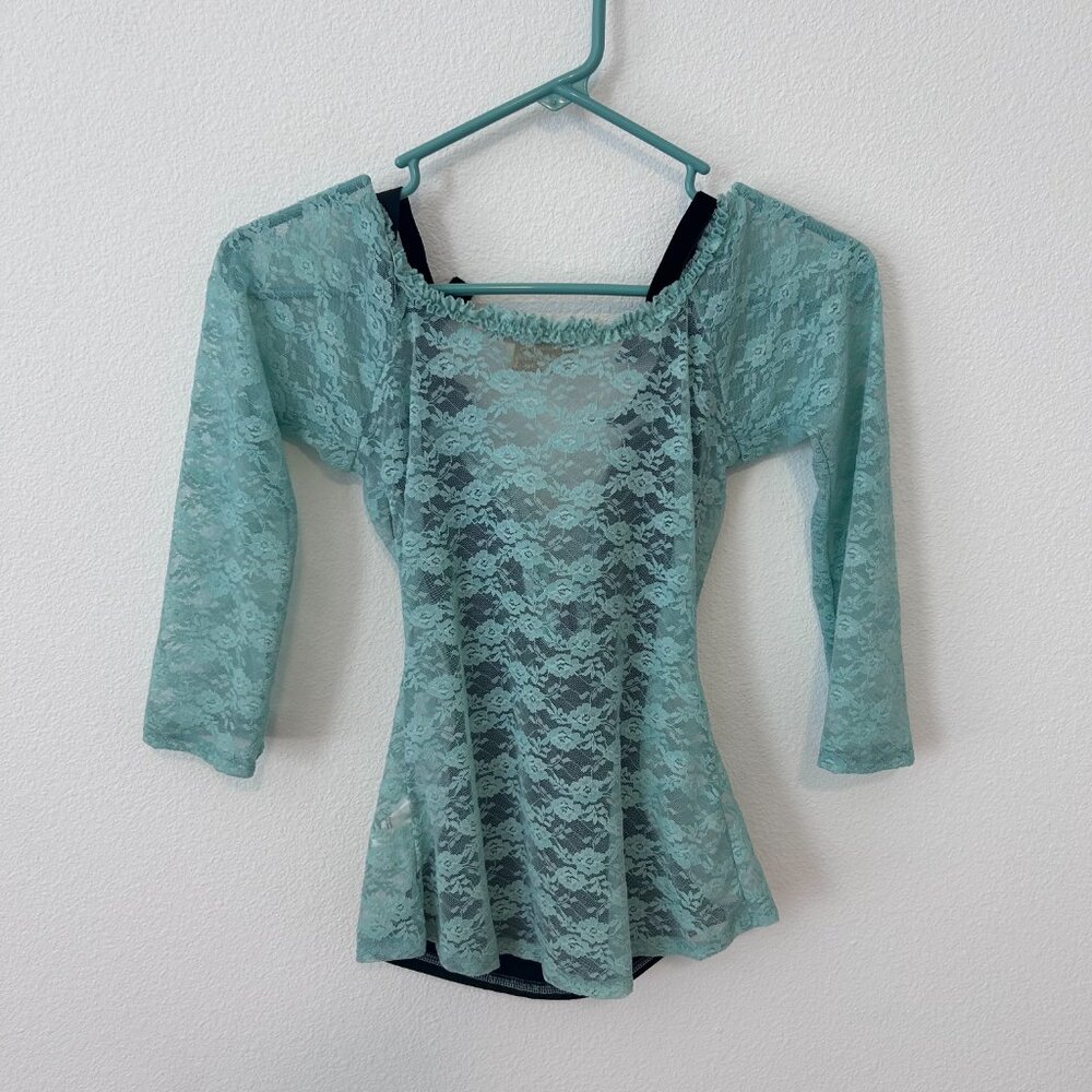 Wheels and Dollbaby Jewel bardot Top- Size Small - Picture 2 of 5